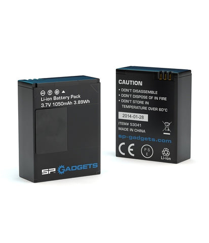SP GADGETS 2X HERO 3 BATTERY FOR GOPRO - MICA ONLINE SALES 